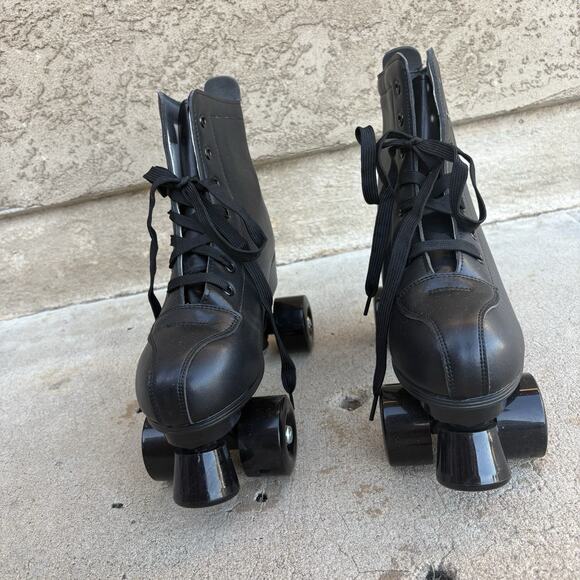 jessie Roller Skates Women Outdoor Indoor Adjustable Four-Wheel size 40 PU Black - Picture 5 of 10